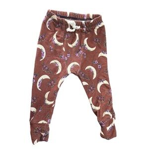 0-3 Small Shop Organic Moon Child Hand Made leggings